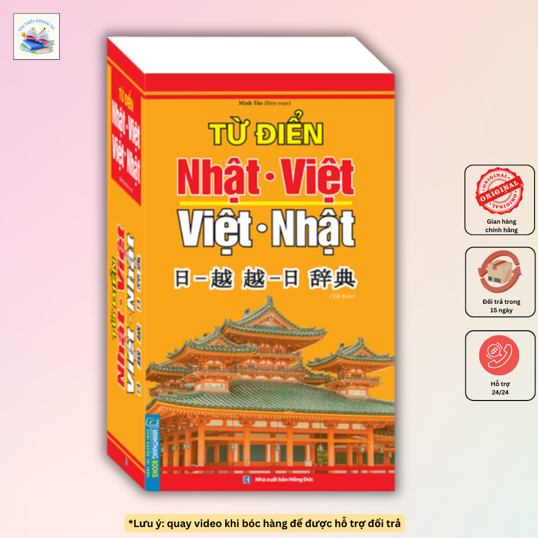 Sách - từ điển nhật việt - việt nhật 170k