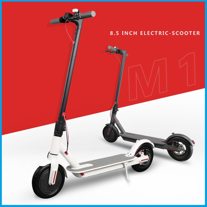Xe scooter điện M365 gấp gọn bánh lớn 8.5inch tốc độ 30km h sử dụng pin