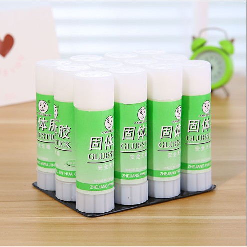 10 Hộp Hồ Khô Dán Giấy Hình Thỏi Son Tiện Dụng