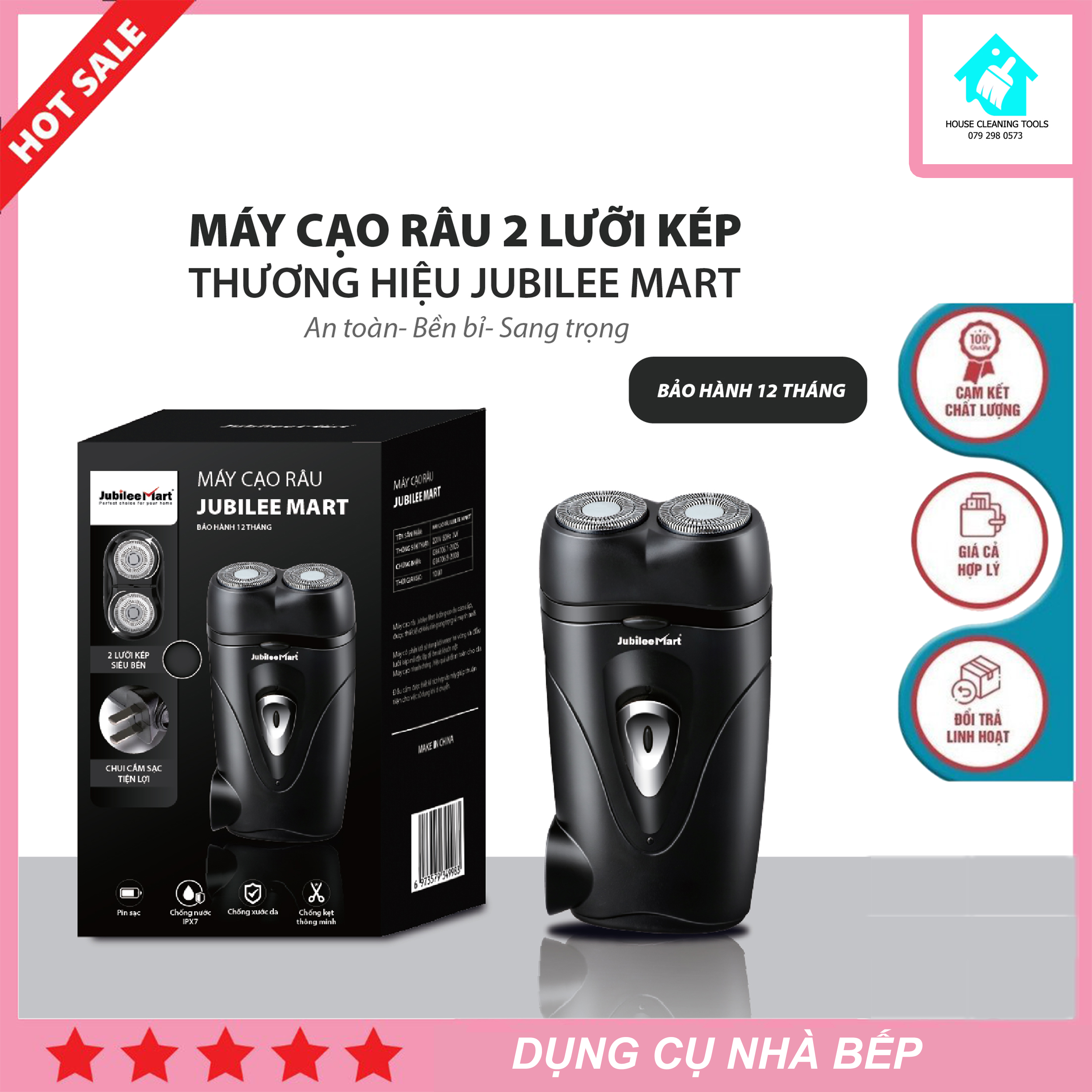 Máy Cạo Râu Mini, Chính Hãng, Giá Rẻ, Cao Cấp Cho Nam