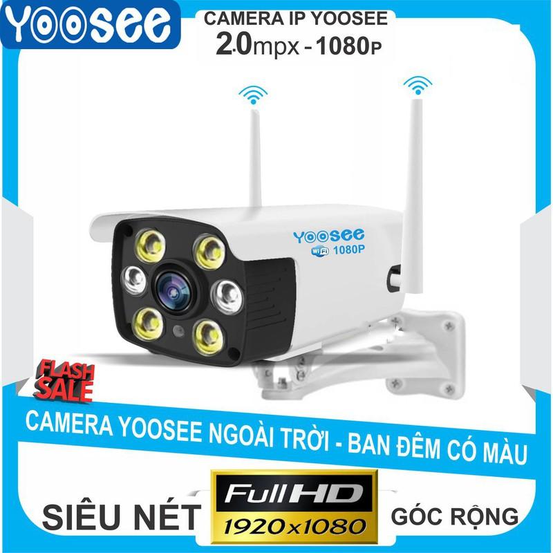 Camera wifi yoosee ngoài trời 6 leb full hd 1080p