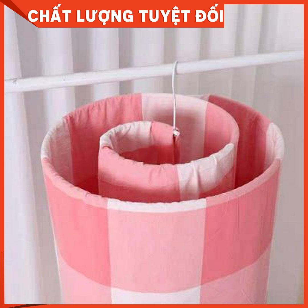 Móc tròn xoay hình xoắn ốc phơi chăn màn siêu tiện siêu phẳng nếp chăn
