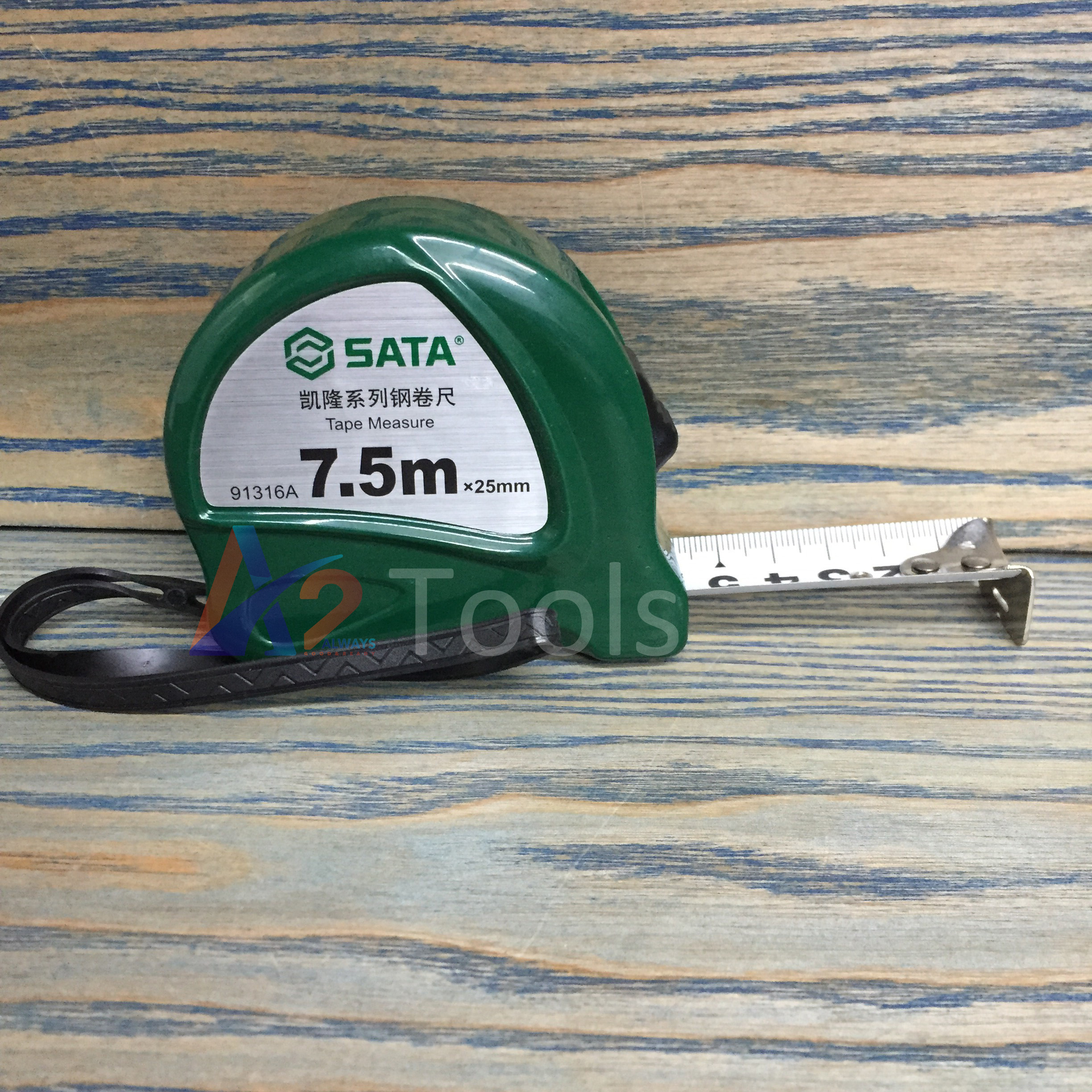 Thước cuốn thép 7.5m sata 91316a