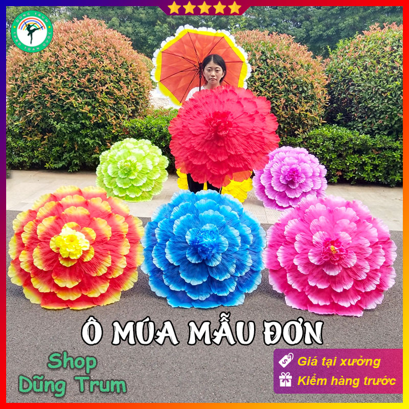 Ô Múa Mẫu Đơn, Ô Hoa Múa Biểu Diễn Siêu Đẹp