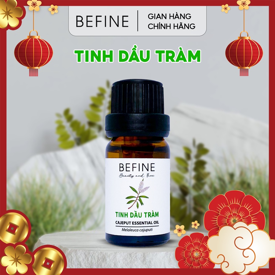 Tinh dầu tràm gió Befine nguyên chất cho bé - có kèm bản công bô mỹ phẩm cho mẹ an tâm