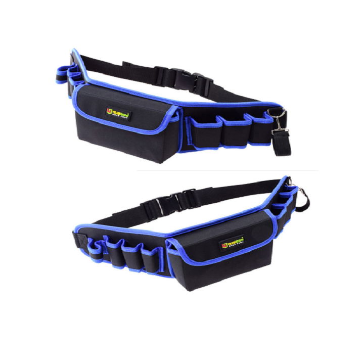 Túi đựng đồ nghề cao cấp bền chắc - tiện lợi, Túi đeo ngang thắt lưng, Túi đựng dụng cụ sửa chữa cho bác thợ nhỏ gọn, Đai đeo đồ nghề ngang thắt lưng