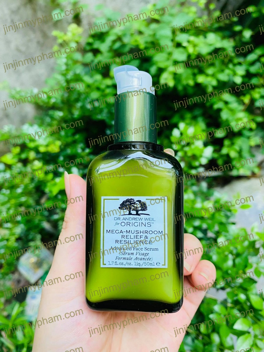 Tinh chất dưỡng da Origins Mega Mushroom Relief & Resilience Advanced Face Serum