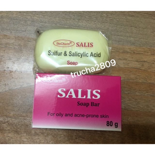 SALIS SOAP BAR 80G. XÀ PHÒNG Y KHOA