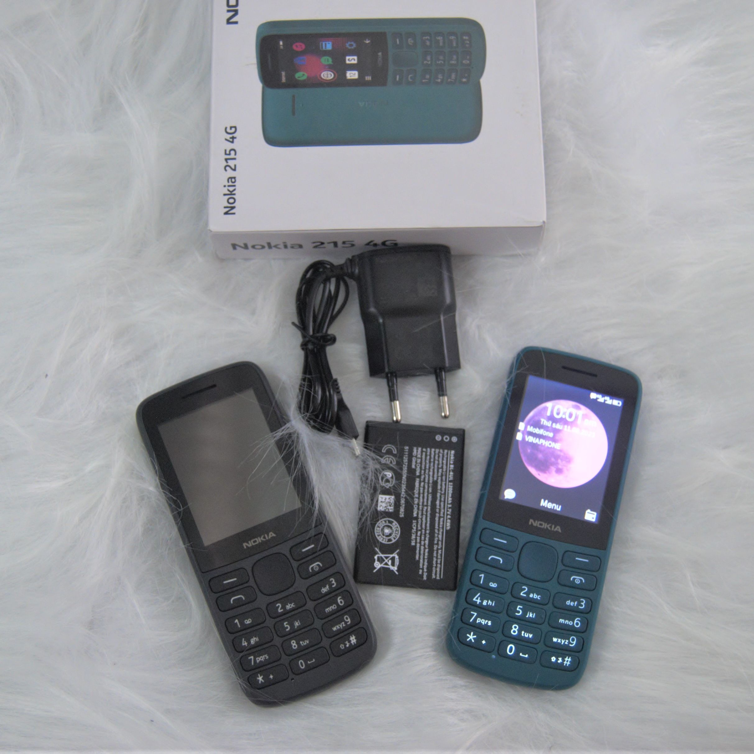 Điện thoại nokia 215 chính hãng sóng 4g 2sim. bảo hành 12 tháng. 1 đổi 1 trong 3 tháng