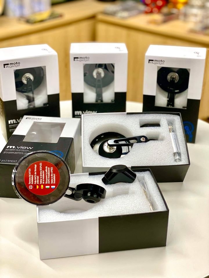 Gương chiếu hậu motogadget mã 1010 hàng siêu cấp f1 rất đẹp