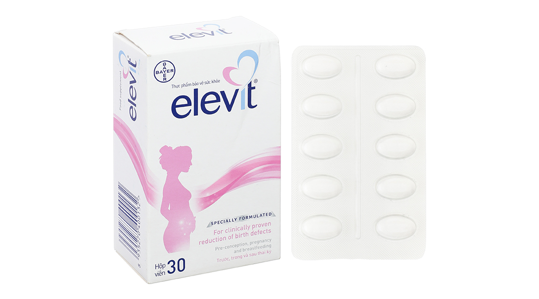 ELEVIT_Bổ sung vitamin cho phụ nữ mang thai