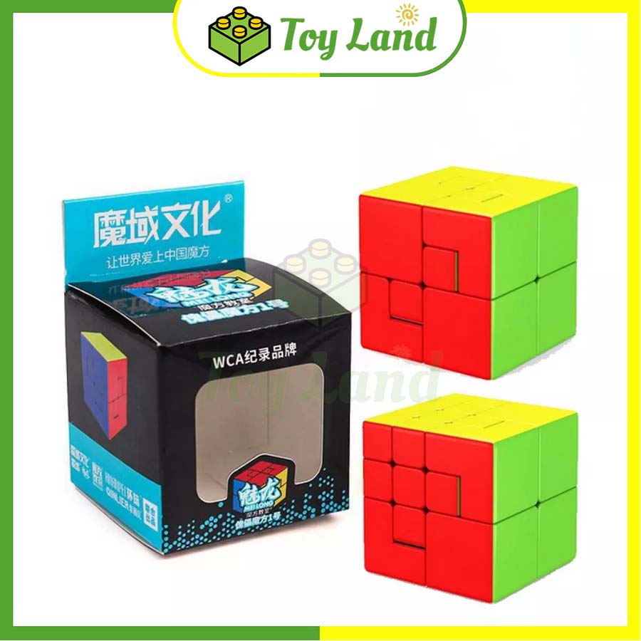 Rubik Puppet Cube MoYu MeiLong Stickerless Rubic Biến Thể Không Viền Đồ Chơi Lắp Ráp Xếp Hình