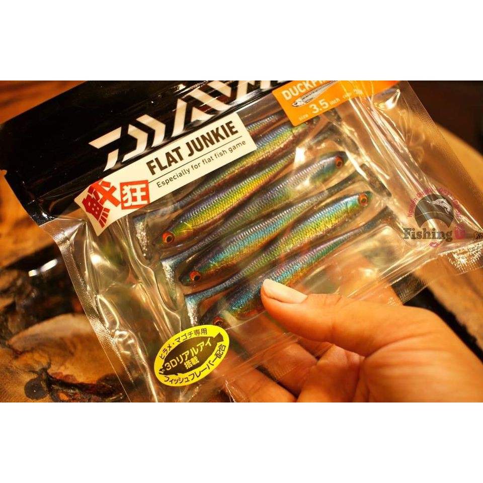 Mồi mềm Daiwa Duck, mồi mềm nhạy cá