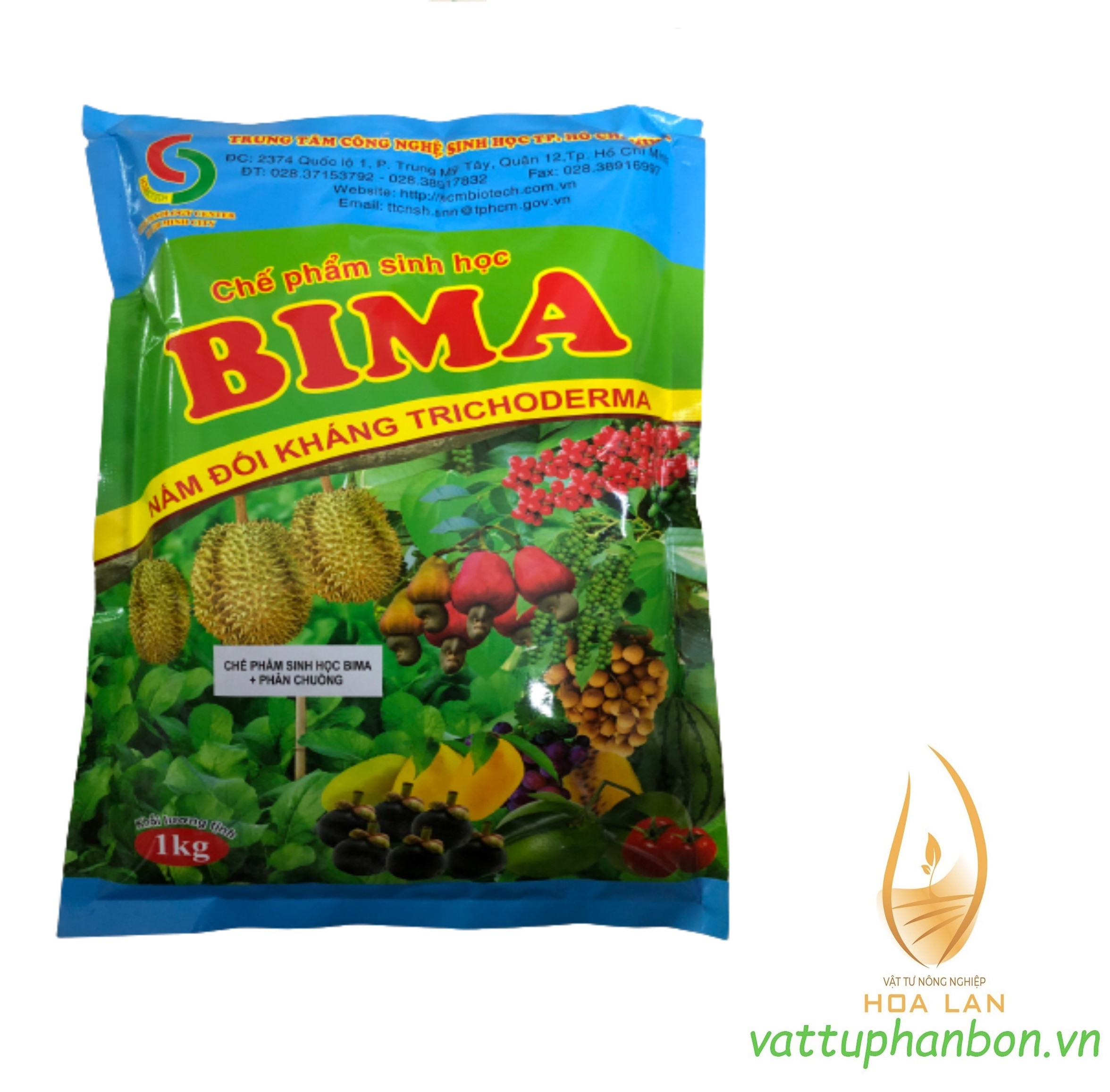 Phân Bón Chế Phẩm Sinh Học Trichoderma - Bima - #113A# 1kg