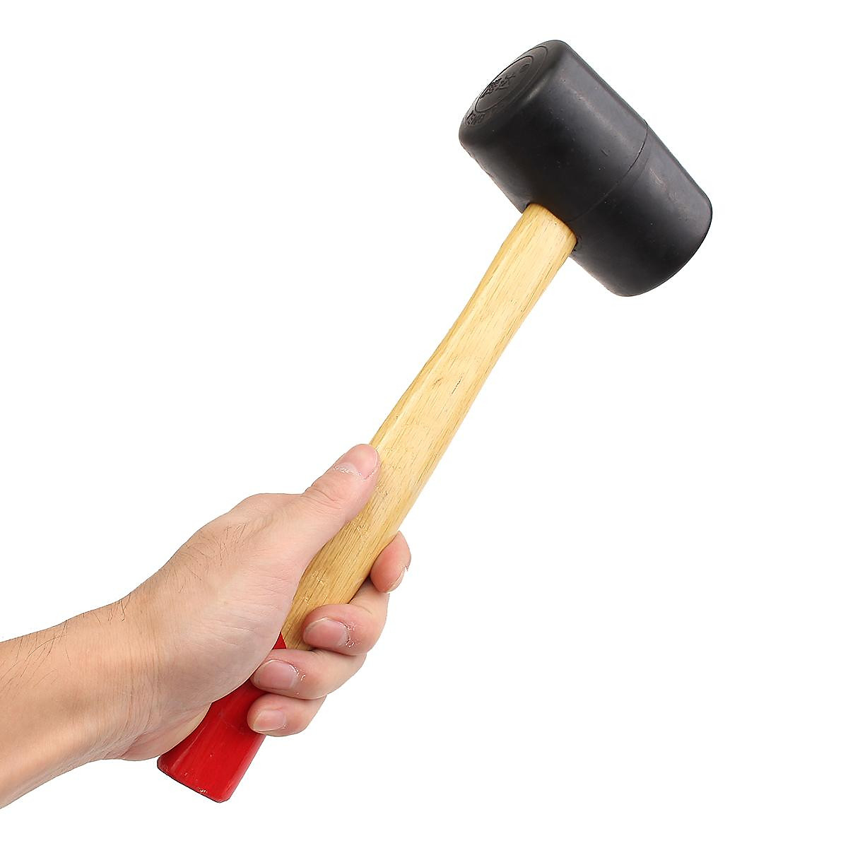 Búa cao su đen đủ kích cỡ nhỏ trung lớn