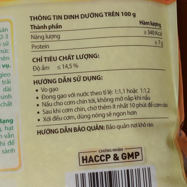 túi 5kg gạo thơm thượng hạng neptune ( bao bì mới) 5
