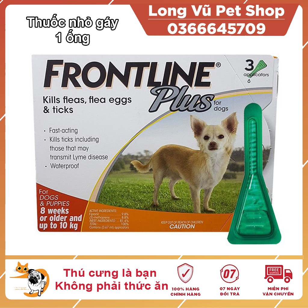 Thuốc Nhỏ Gáy Ve Rận Frontline Plus Cho chó