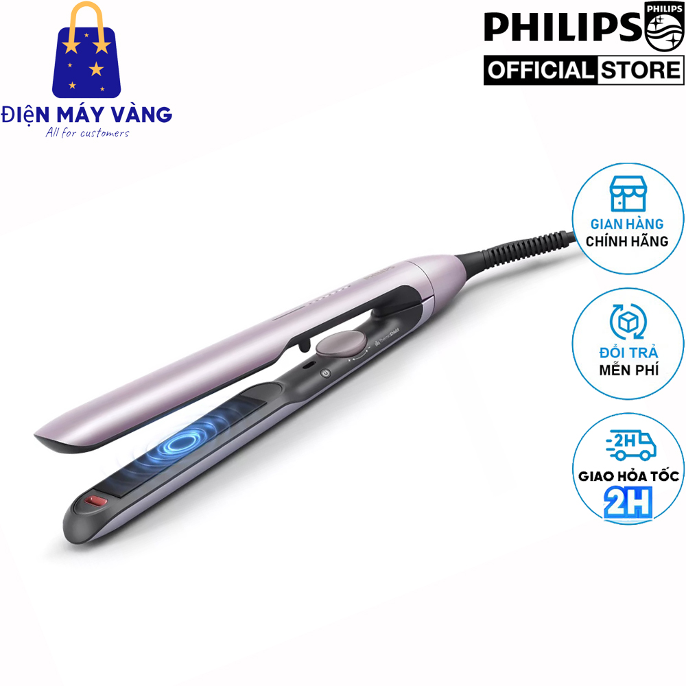 Máy tạo kiểu tóc Philips BHS530 chăm sóc ion gấp 2 lần mỗi lần tạo kiểu