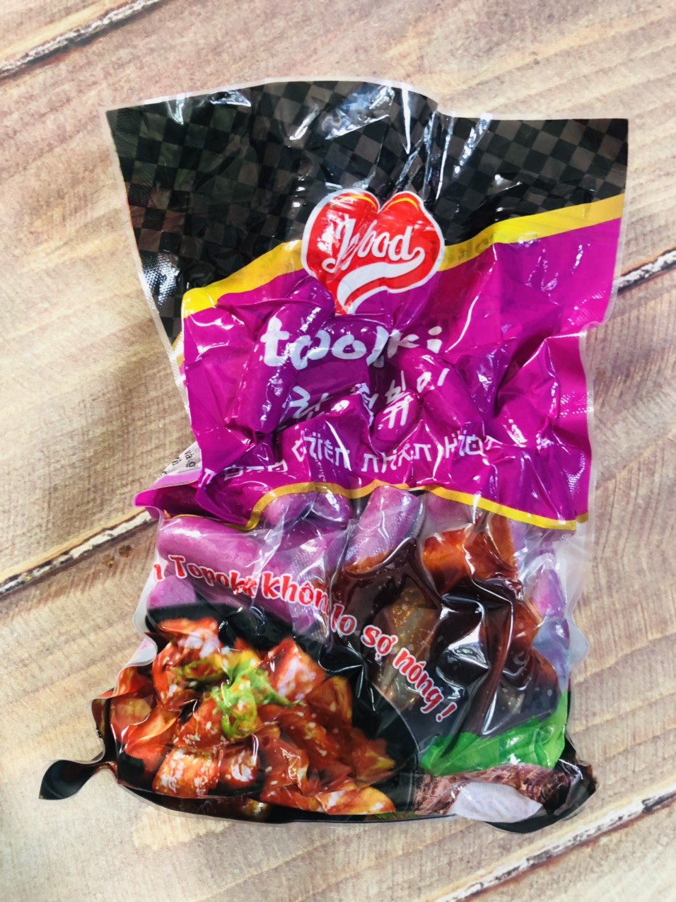 500g bánh gạo topokki khoai môn (hàng mới)_minhnhatfood