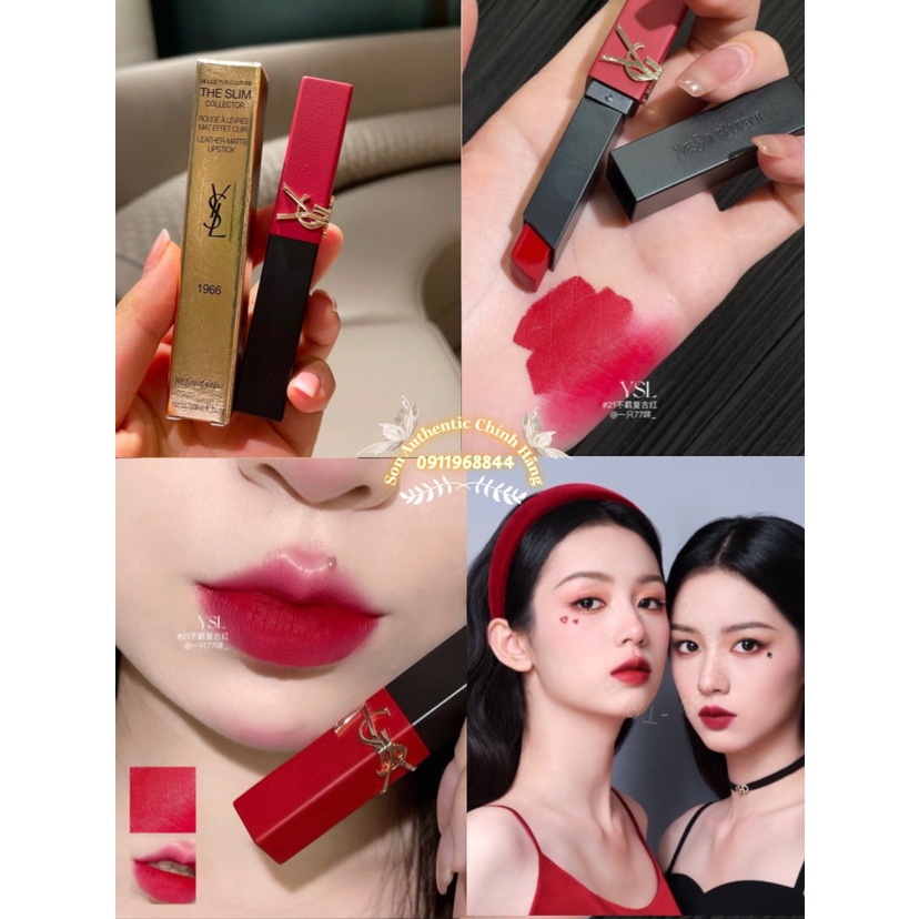 Son YSL Slim Limited Vỏ Đỏ 2022 1966, 21