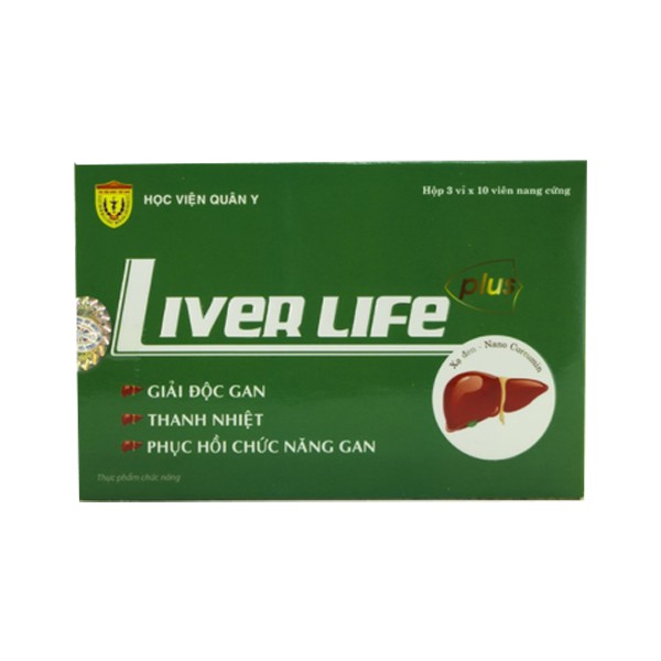 Bổ Gan Liver Life PLus- Hộp 30 Viên