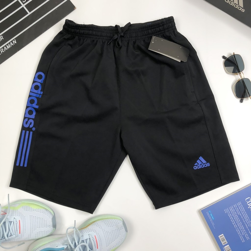 Quần short nam đùi nam lưng thun thể thao adidas Q14 quần sọt nam đẹp ngắn cao cấp có size lớn cho người mập big size