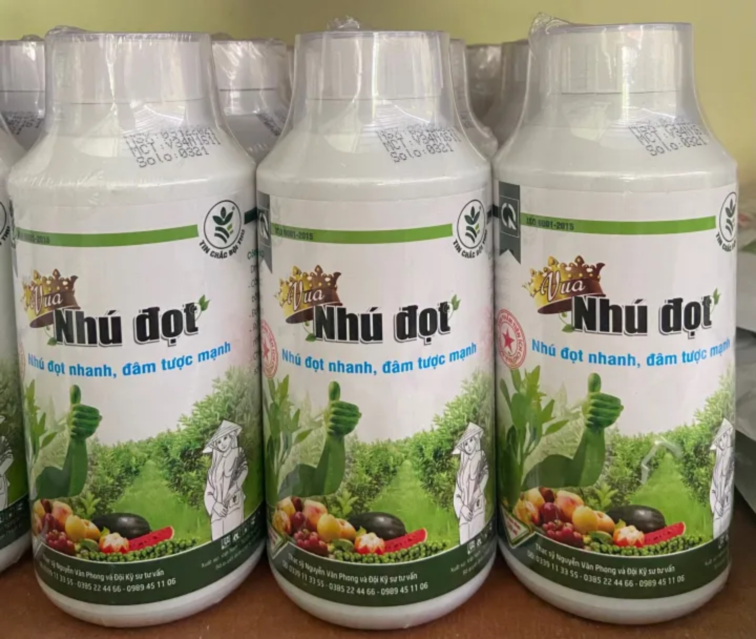 Phân bón lá Vua Nhú Đọt siêu phát đọt, bật chồi cực mạnh, lá to xanh dày bóng mướt, ra rễ cực khoẻ