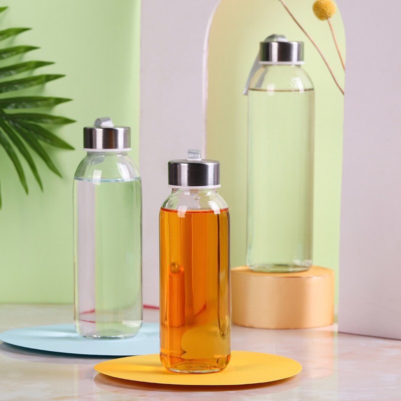 [HCM]CHAI THỦY TINH ĐỰNG NƯỚC DETOX 300ML