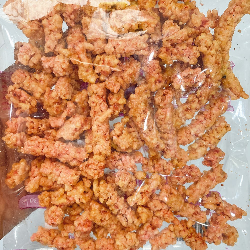 Combo 2 bịch Cơm cháy mật ong tẩm mực và tôm Thái Lan giòn ngon đậm vị (Date : 06 tháng)