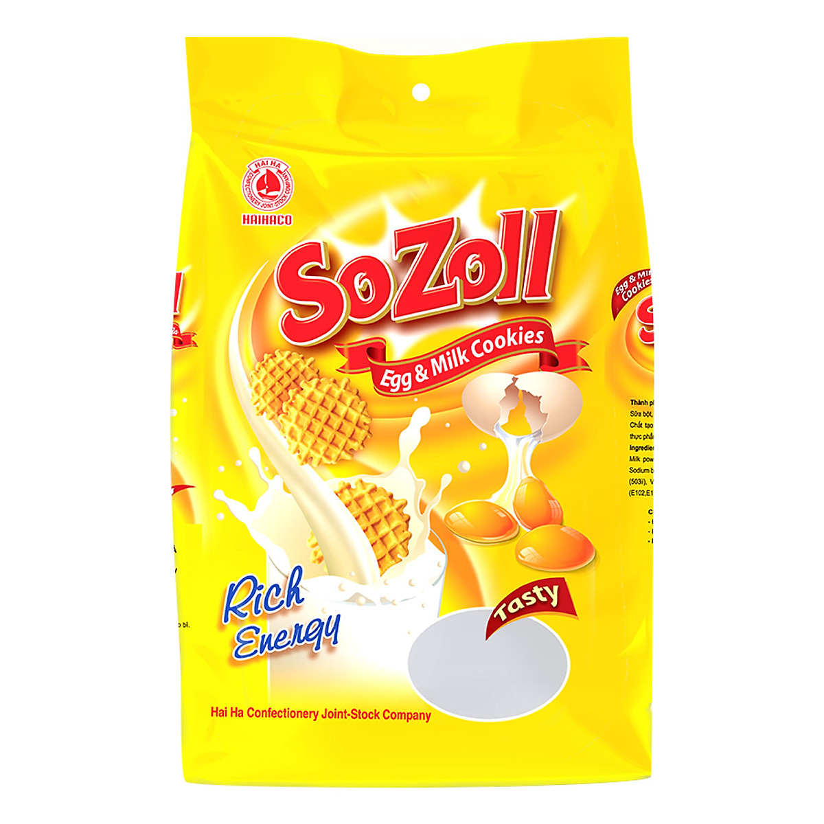 Sale 10% - bánh sozoll zòn zụm hải hà bánh trứng nướng sozoll ngon tuyệt 270g chỉ còn 32k