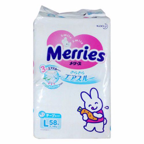 Tã dán Merries size L58