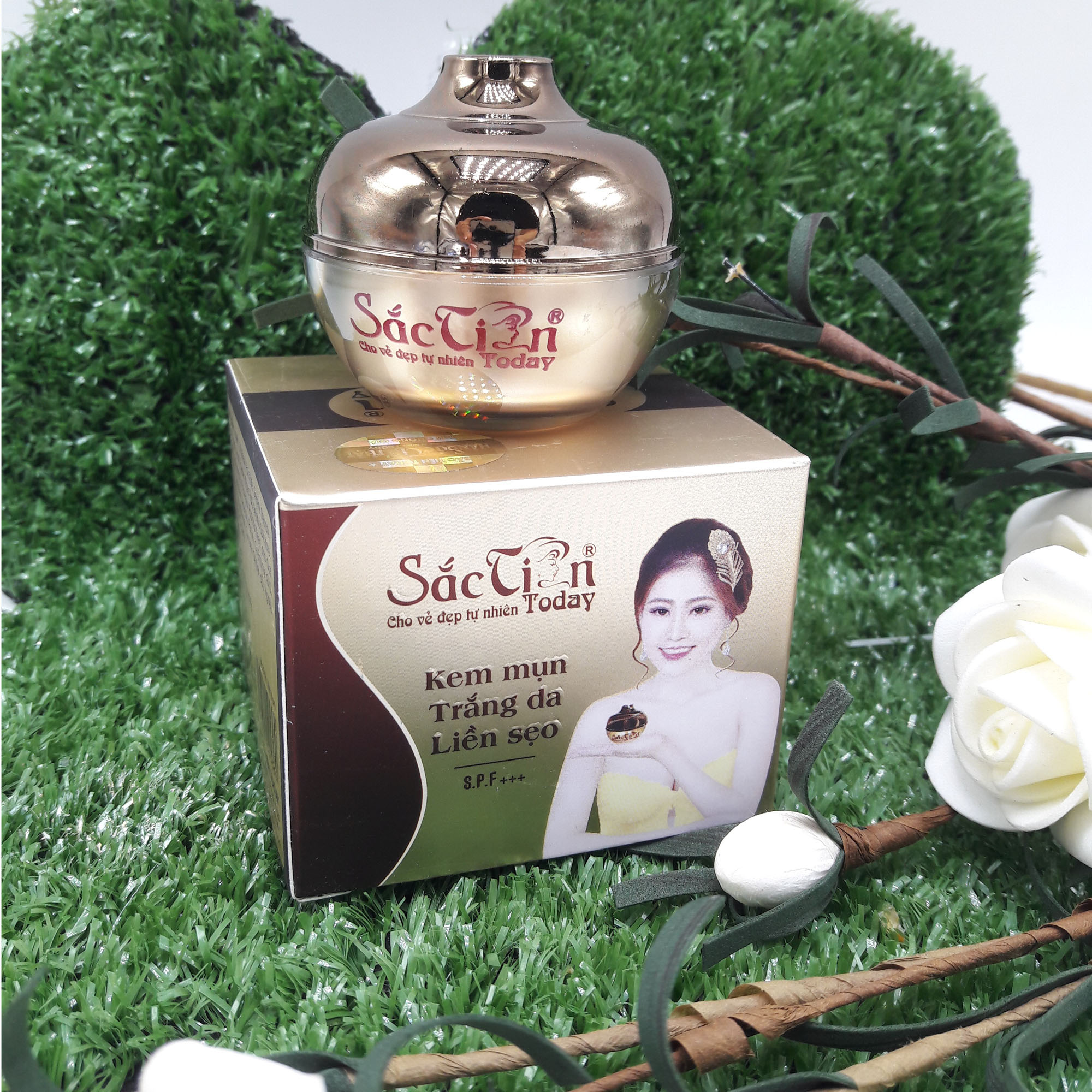 Kem mụn trắng da liền sẹo 18g sắc tiên today