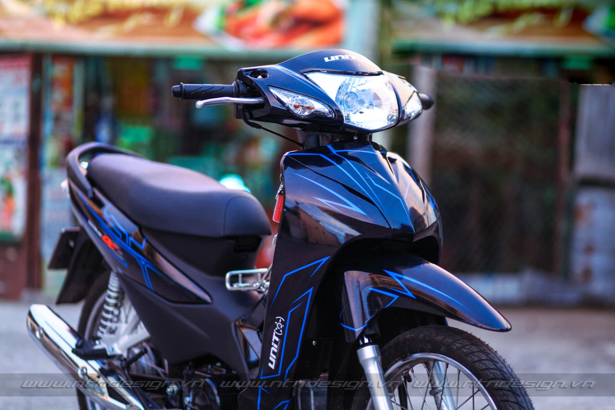 Tem trùm xe wave đen chỉ xanh, team dán xe máy wave, tem trùm wave, tem trum xe wave, team wave, team trùm wave, tem trum wave đen chỉ xanh