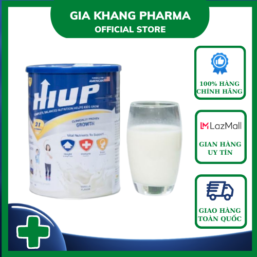 Sữa hiup hoa kỳ - giải pháp tăng chiều cao tối đa cho trẻ
