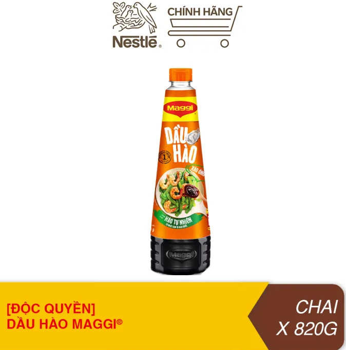 Dầu hào MAGGI chai 820g