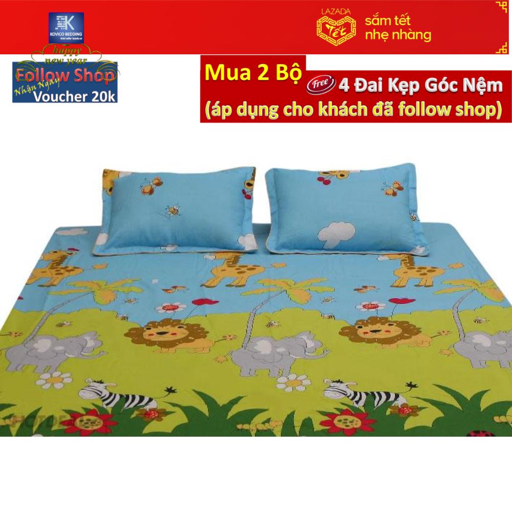 (FreeShip MAX) Bộ ga bọc vườn thú 1m6x2m