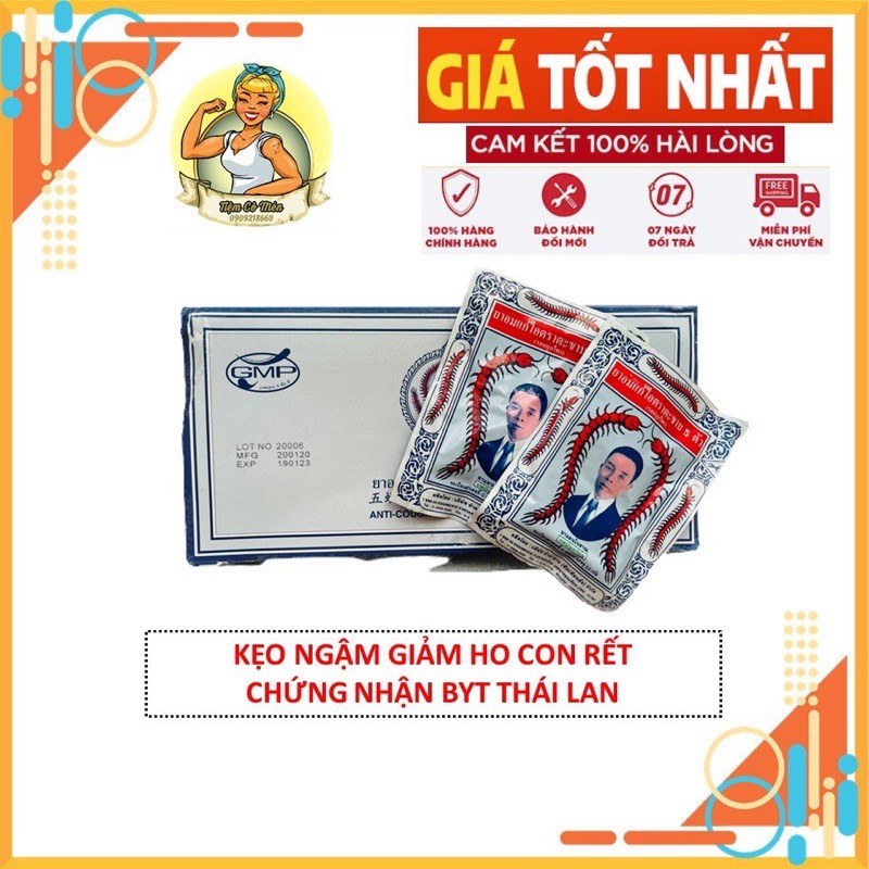Kẹo ngậm ho con rết takabb thái lan