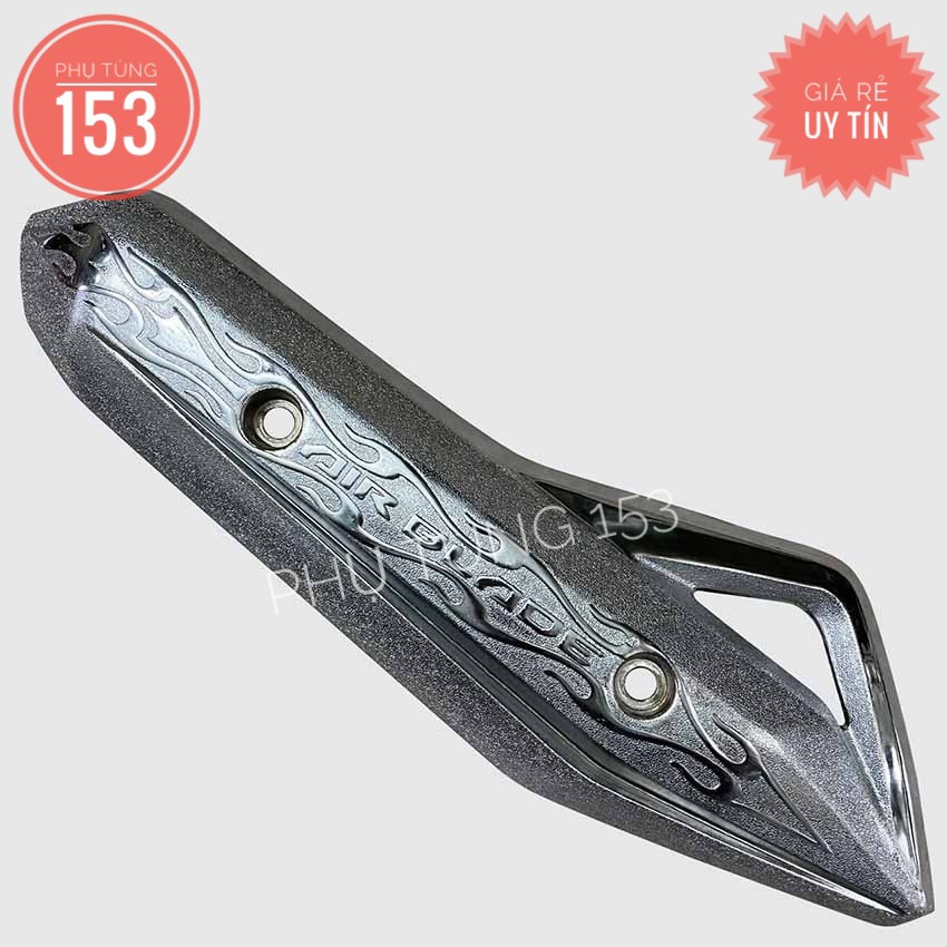 Che pô xe Air Blade 125 (2013 - 2015) bằng Gang - Ốp pô xe tay ga - PHỤ TÙNG 153