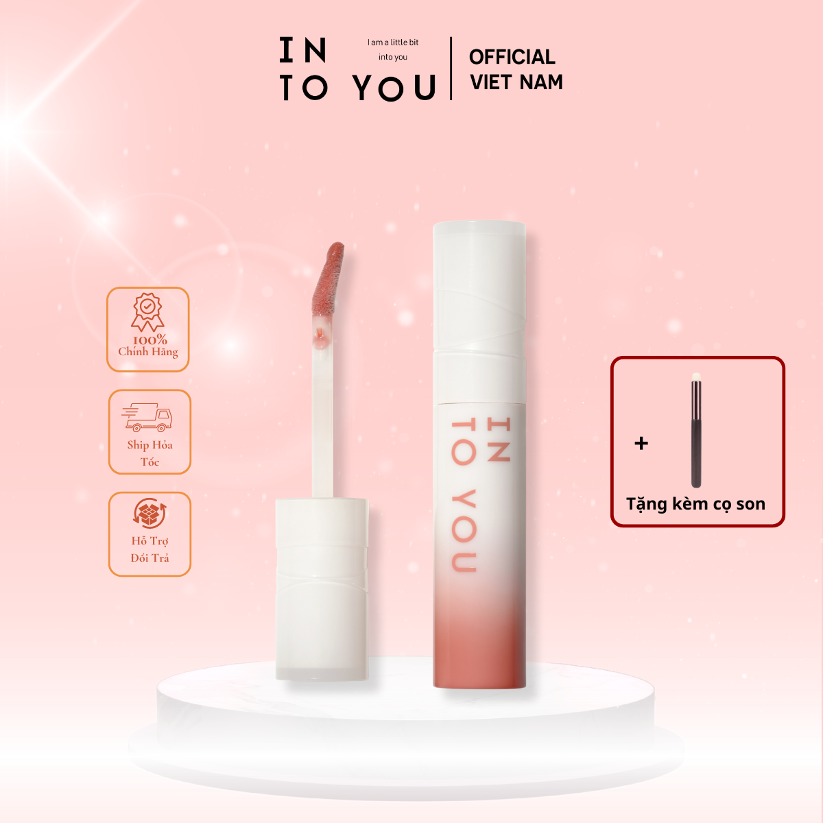 Son kem bóng vị dừa làm sáng màu da coconut lip gloss 3.2g