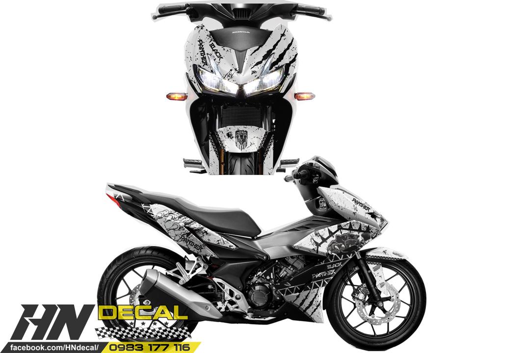 Tem Trùm Winner X Xám Đen Black Panther