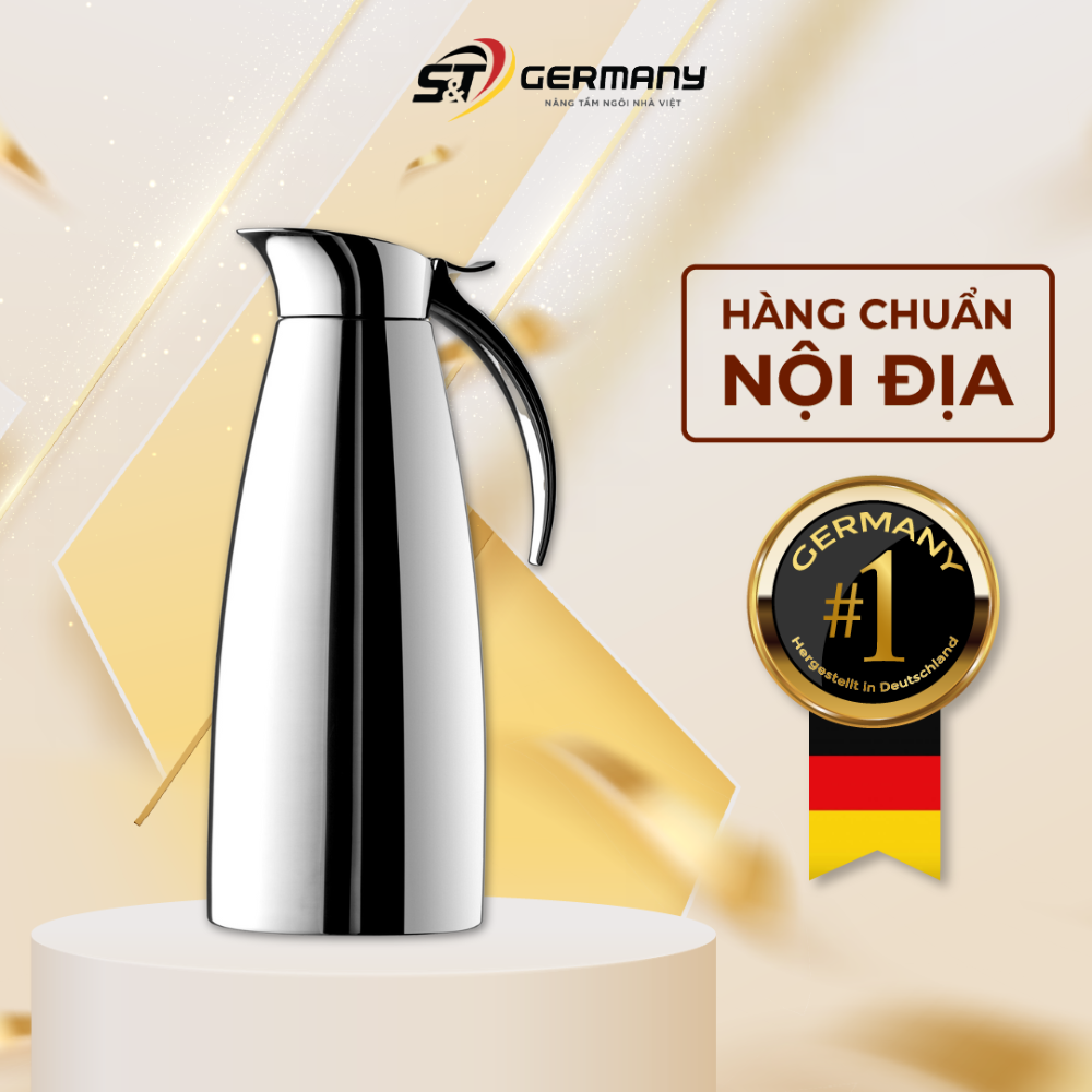 Bình giữ nhiệt emsa eleganza 1,3 lit có nắp giữ nhiệt 24h nội địa đức tinh tế germanysnt 190027