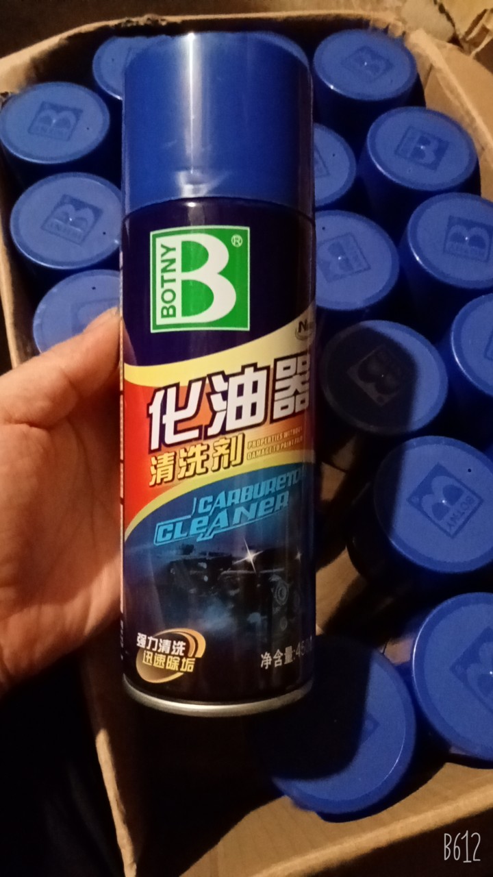Dung dịch xúc bình xăng con botny, rửa họng ga, vệ sinh kim phun