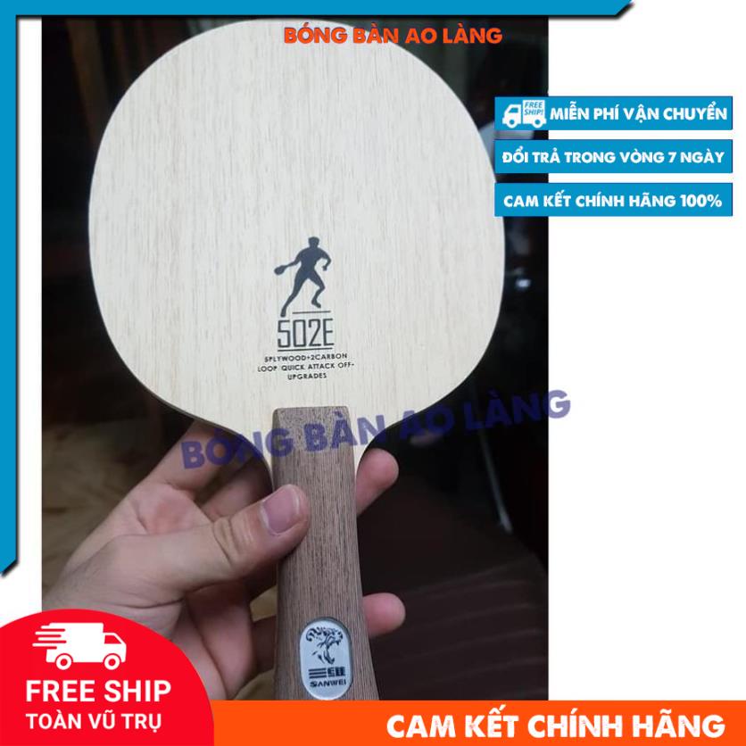 Cốt vợt bóng bàn sanwei 502e 2 lớp cacbon thế hệ 40+