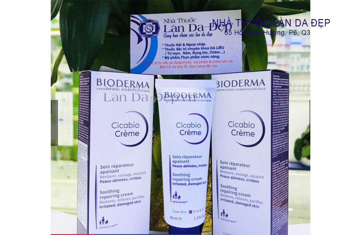 [HCM]BIODERMA CICABIO CRÈME - Kem Dưỡng Phục Hồi Và Làm Dịu Da Bị Kích Ứng