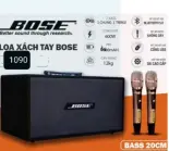 Loa Xách Tay 1090 - Bass Đôi 20cm Công Suất 600W, Kèm 2 Micro Cao Cấp, . Loa Sử Dụng 2 Bass 20cm, 1 Trung Và 1 Treble, Âm Trầm Cực Mạnh Và Âm Thanh Sáng, Tách Biệt Đến Từng Nốt Nhạc,Chất Lượng Hoàn Hảo