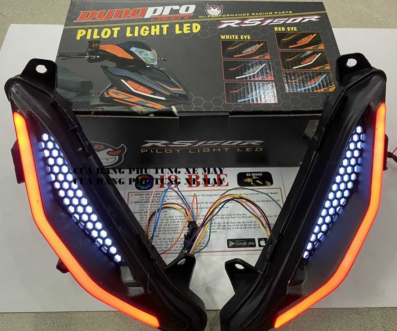 Đèn led Audi i8 xe Winner 150