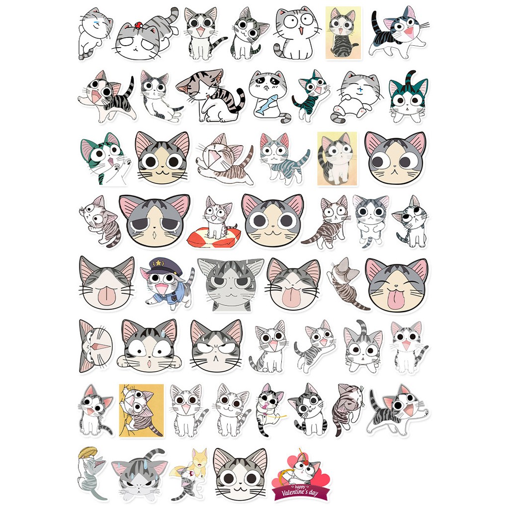 Sticker hình chú mèo cute giúp bạn truyền tải cảm xúc của mình đến với người khác một cách đầy thông qua những hình ảnh đáng yêu và dễ thương. Hãy xem ngay tại đây.