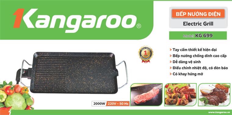 Bếp nướng điện Kangaroo KG699