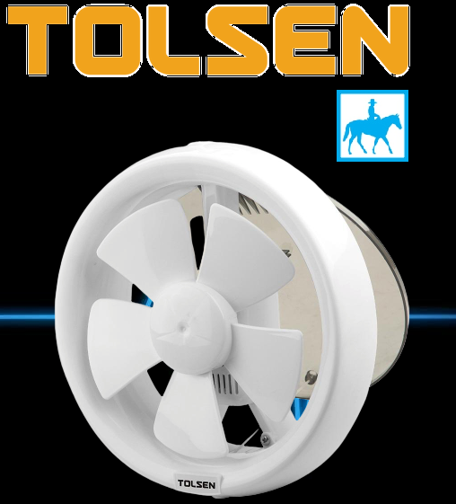 Quạt thông gió 200mm 8inch 20w exhaust fan tolsen 79599