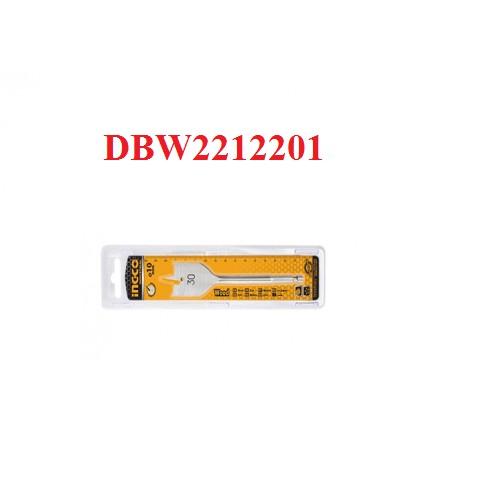 Mũi khoan gỗ đầu dẹp 22mm ingco dbw2212201
